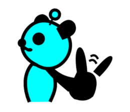 WATCH OUT! (BLUE PAN) sticker #1304003