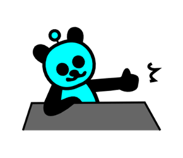 WATCH OUT! (BLUE PAN) sticker #1304010