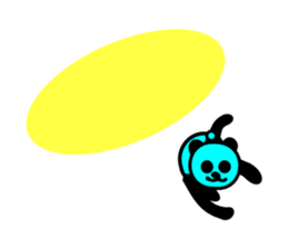 WATCH OUT! (BLUE PAN) sticker #1304013