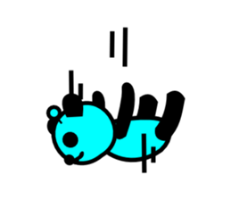 WATCH OUT! (BLUE PAN) sticker #1304014