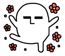 The White Man sticker #1304267