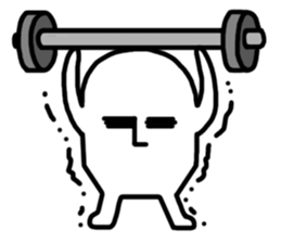 The White Man sticker #1304271