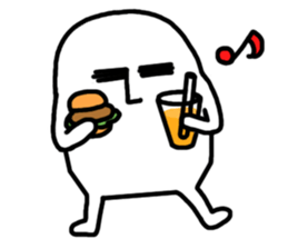 The White Man sticker #1304276