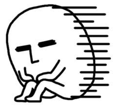 The White Man sticker #1304280