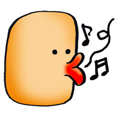 Cute alien "Mr square"