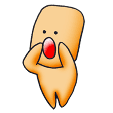 Cute alien "Mr square" sticker #1304763