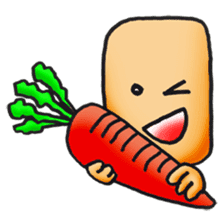 Cute alien "Mr square" sticker #1304777