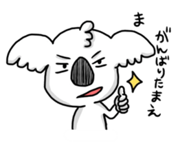 Look down Koala sticker #1304857