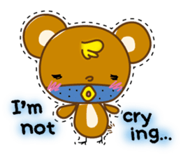 Chick-Bear "English version" sticker #1304989