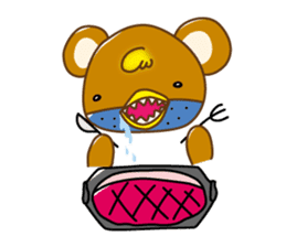 Chick-Bear "English version" sticker #1304991