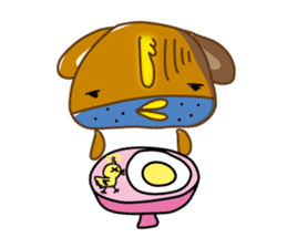 Chick-Bear "English version" sticker #1305009