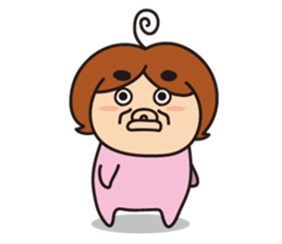 Heady is a girl sticker #1305095