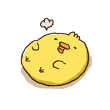 kawaii chick sticker #1305141