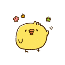 kawaii chick sticker #1305152