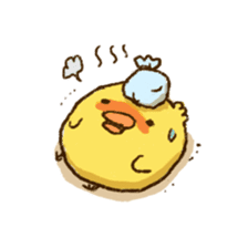 kawaii chick sticker #1305165