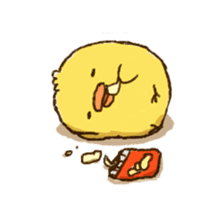 kawaii chick sticker #1305173