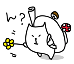 White Capybara face Sticker sticker #1305269