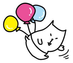 White Capybara face Sticker sticker #1305289