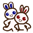 関西弁を話すうさぎ