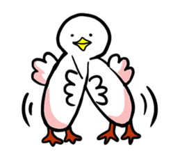 SHIRATORI duck sticker #1305459