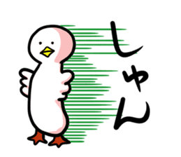 SHIRATORI duck sticker #1305463