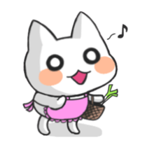 The true intention of the cat bride sticker #1305503