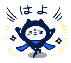 Mieben ninja cat sticker #1306168