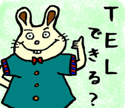 Rabbit's Lappy! sticker #1306562