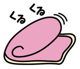 bedding woman sticker #1306674