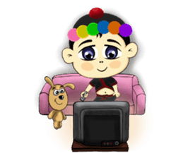 Hello "Dekdoi" sticker #1307013