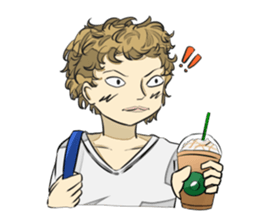 THE UNIVERSITY STUDENT sticker #1307232