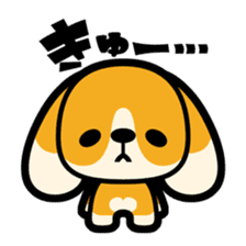 Beagle puppy PONPOKO2 sticker #1307866