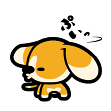 Beagle puppy PONPOKO2 sticker #1307873