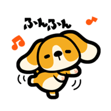 Beagle puppy PONPOKO2 sticker #1307884