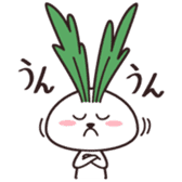 Rabbit of vegetables sticker #1308030