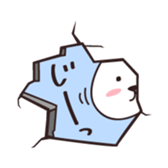 Rabbit of vegetables sticker #1308033