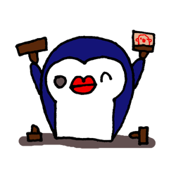 lips penguin