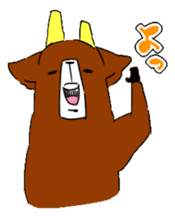 deer sticker sticker #1308138