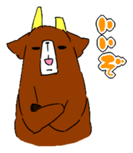 deer sticker sticker #1308142