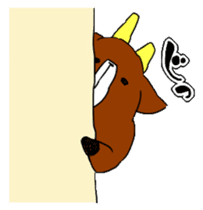 deer sticker sticker #1308166