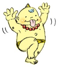 Pocha Oni Life sticker #1308259