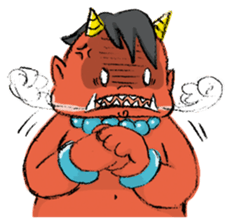 Pocha Oni Life sticker #1308278