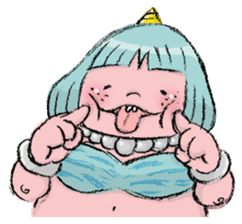 Pocha Oni Life sticker #1308285