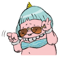 Pocha Oni Life sticker #1308290
