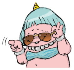 Pocha Oni Life sticker #1308290