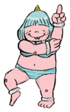 Pocha Oni Life sticker #1308291