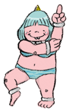 Pocha Oni Life sticker #1308291