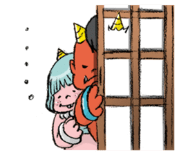 Pocha Oni Life sticker #1308293