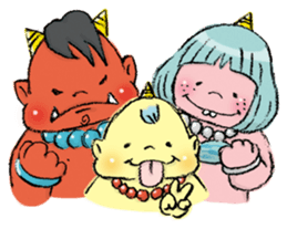 Pocha Oni Life sticker #1308297