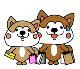 AKITA DOG sticker #1308543